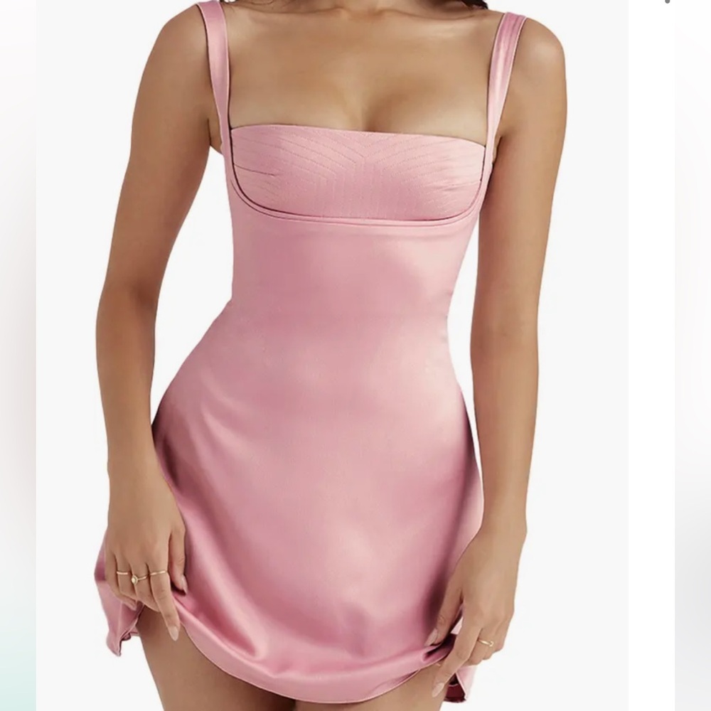 Pink House of CB Short Mini Dress